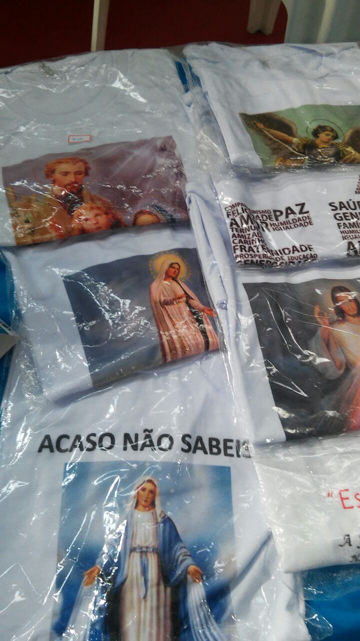 Personalização de camiseta